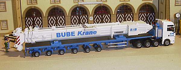 Masttransporter  beladen 3
