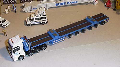 Masttransporter unbeladen 2