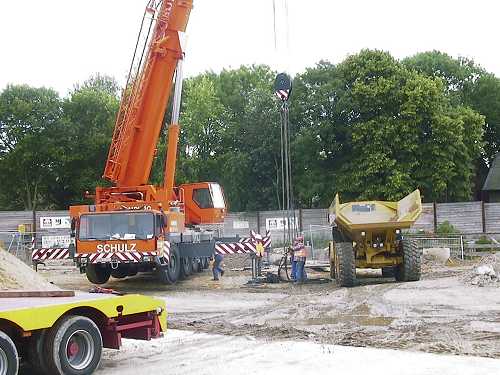 Vorbereitung zum Hub