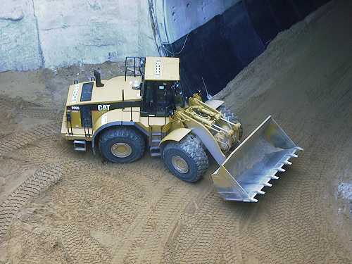 Einsatzbereit im Schacht