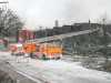 Großbrand in Reifenfabrik in Henstedt Ulzburg