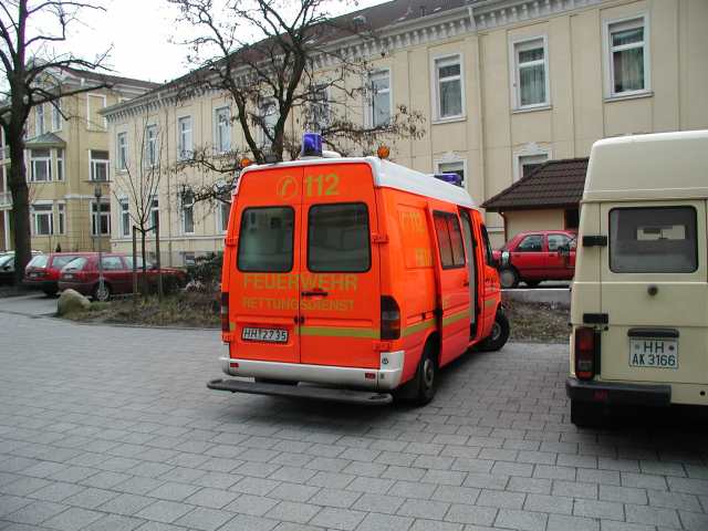 Rettungswagen auf MB 312 D Sprinter  (5)