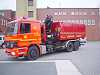 Actros Wechsellader mit Kranpritsche