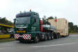 Transport einer 49 t schweren Maschinenkiste