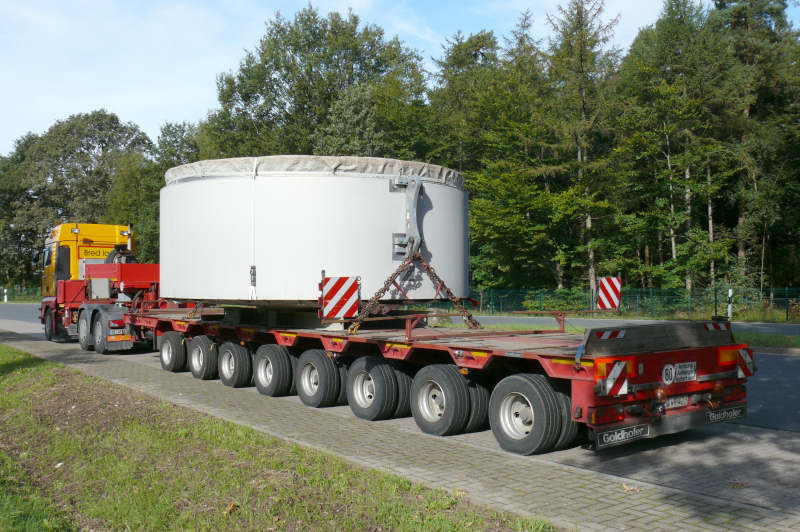 MAN 33.480 TGA mit Enercon E 82 Statortransport