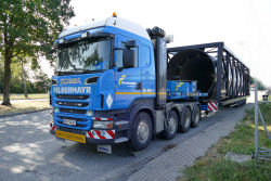 Felbermayr,Scania R 580 mit Kaminsegment