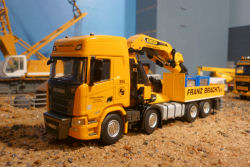 Franz Bracht KG Scania R Highline 8x4 mit Palfinger PK 165.002 Ladekran