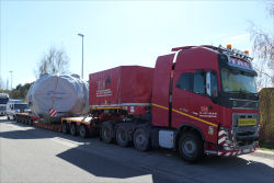 TAG Transporte Volvo FH 04 750 Transport Nordex Delta 4000 WEA Nabe