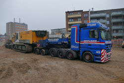 Seeland,  MB 4160 MP 3 Titan Nr. 45 mit Liebherr HS 875 Hydroseilbagger, Januar 2017