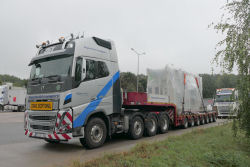 ZGT Zagrebacki Transporti Volvo FH 05 750 mit 64 t Trafo Transport 