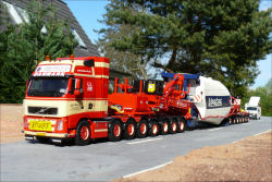 Torben Rafn, Volvo FH 16 660 mit Nooteboom Mega Windmilltransporter, Sommer 2010
