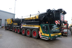 Th�mens erster LTM 1750-9.1 zum ersten Mal in Hamburg, Januar 2014